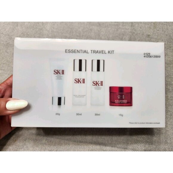 SK-II SK2 Essential 4 pcs Travel Kit with Headband Japanese Skincare - Picture 4 of 4